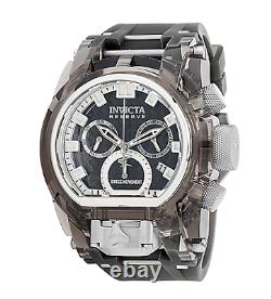 Invicta 52mm Bolt Zeus Magnum Anatomic Swiss Chrono Watch with4-Piece Strap Bundle