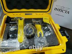 Invicta 52mm Men's Reserve Venom BLACK LABEL Swiss Chrono With 4-Piece Band Watc