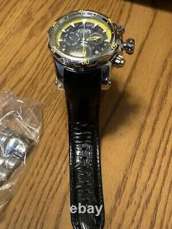 Invicta Yellow Reserve 54mm Venom Platinum Label Swiss 3-Piece Band & Dive Case