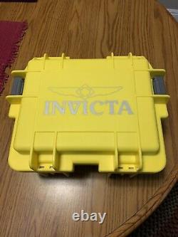 Invicta Yellow Reserve 54mm Venom Platinum Label Swiss 3-Piece Band & Dive Case