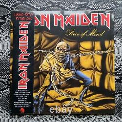 Iron Maiden Piece Of Mind Limited edition Picture Disc Sealed + Perfect