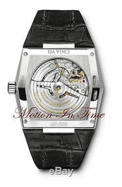Iwc Vintage Da Vinci Automatic Platinum Rare Limited Edition 500 Pieces Iw546105