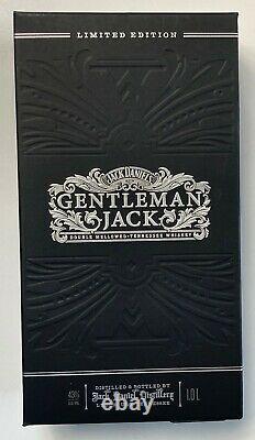 Jack Daniels Gentleman Jack LIMITED EDITION TIME PIECE bottle & RARE BOX