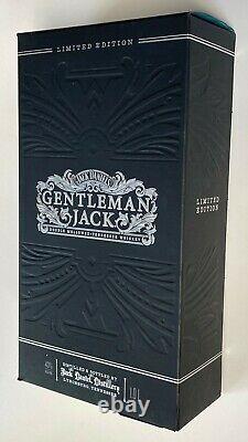 Jack Daniels Gentleman Jack LIMITED EDITION TIME PIECE bottle & RARE BOX