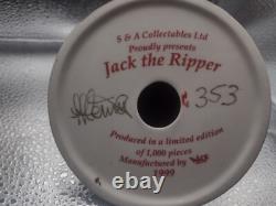 Jack the ripper limited edition piece of 1,000 signed Autograph