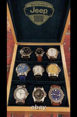 Jeep Watches Limited Edition Industry Only Release 9 Piece Presentation Box