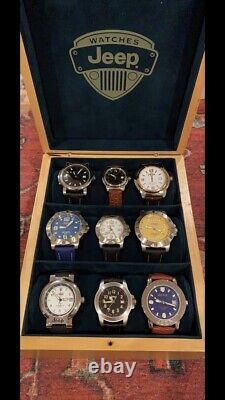 Jeep Watches Limited Edition Industry Only Release 9 Piece Presentation Box