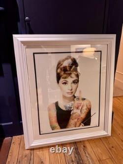 Jj Adams Limited Edition Large Signed Print Audrey Hepburn 68/195