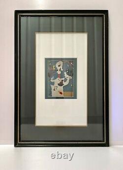 Joan Miro Limited Edition Print Framed Glazed Matte 1941