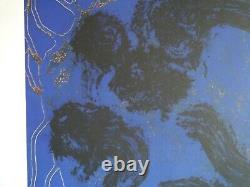 John Hoyland abstract print limited edition etching signed numbered unframed