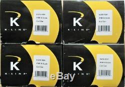 K-Line K676-1891 PRR/Pennsylvania 4 Piece Coil Car Set withCoils O-Gauge USED