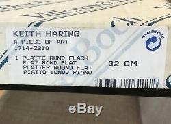 KEITH HARING 13 PLATE, A PIECE OF ART, Limited Edition, Mint Condition