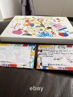 Kindah Khalidy Limited Edition Signed'Space' Limited Wood Panel With COA