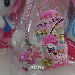 Kitty Local Plushie Netsuke Strap Collaboration Limited Edition 3-Piece Set