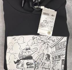 LACOSTE × ONE PIECE Collaboration Cover Art Print Hoodie Limited Edition r# na