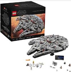 LEGO 75192 Star Wars Millennium Falcon 7541 Pieces New Sealed Retiring US Seller