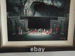 LEIGH LAMBERT limited edition print,'Waiting for the Whistle' 18/50 COA