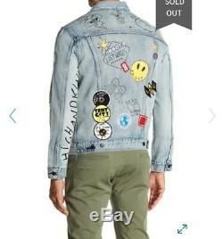 LEVI'S Limited Edition Patch Grafitti Trucker Jacket