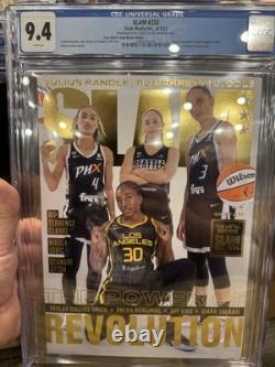 LIMITED EDITION GOLD WMBA CGC, Caitlyn Clark, AMAZING TOPIC Piece? 1/1