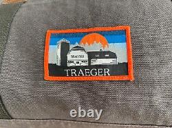 LIMITED EDITION Traeger Grills Vintage Patch Duffel Bag by Alternative 20x10x10