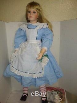 Large 36 Alice in Wonderland Doll Master Piece Gallery Limited Edition