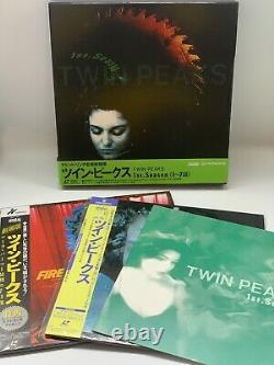 Laserdisc Twin Peaks box 3-piece set Complete withobi Japan ver rare David Lynch