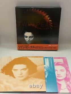 Laserdisc Twin Peaks box 3-piece set Complete withobi Japan ver rare David Lynch