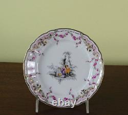 Limited Edition 1/20 Hand-Painted 5-piece Place-Setting after Watteau