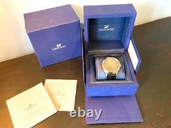 Limited Edition 999 Pieces Swiss Made 43 MM Mens Automatic Watch By Swarovski