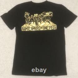 Limited Edition Amuro Namie One Piece Collaboration T-Shirt Live Straw Hat Sweet