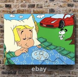 Limited Edition Art Mike Vice Richie Rari Cryptocurrency Richie Rich Bitcoin