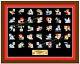 Limited Edition Beijing 2008 Mascot 35-piece Pin Framed Collectors Set