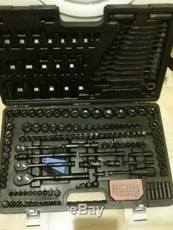 Limited Edition Black 200 Piece Socket Set Ratchet Spanners Breaker Bar Halfords