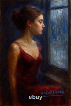 Limited Edition Canvas Print Valentinarte Woman Beautiful Elegant Sexy Art