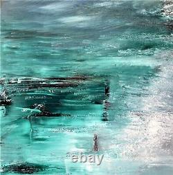 Limited Edition Glicee Print. Sea Art. Abstract. Turquoise