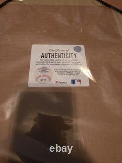 Limited Edition Houston Astros World Series Champs 2022 Framed Piece Of Game