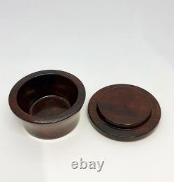 Limited Edition Johoji Lacquer, Lid, 3-Piece Small Holder, Folk Art