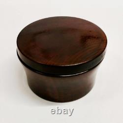 Limited Edition Johoji Lacquer, Lid, 3-Piece Small Holder, Folk Art