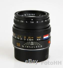 Limited Edition Leica Summicron-m 12/50mm Dutch Flag Only 5 Pieces Ever Made