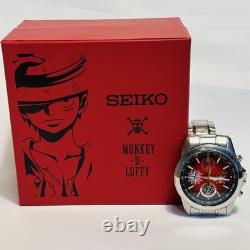 Limited Edition ONE PIECE SEIKO Wristwatch Luffy