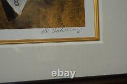 Limited Edition PrInt by Artist Adolf Sehring 1930 2015 Rare Piece