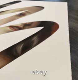 Lino Lago. FAKE ABSTRACT (Queen Victoria) Signed. Ltd Ed. Framed with Art Glass