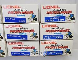 Lionel 6-8773 Mickey Mouse Express 15 Piece Freight Set New In Box