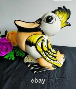 Lorna Bailey 26cm Pelican Grotesque Limited Edition 1/5 Rare piece VGC Lorna Bailey 26cm Pelican Grotesque Limited Edition 1/5 Rare piece VGC