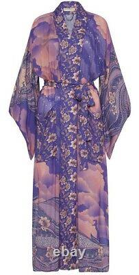 Ltd Ed Exclusive Spell Designs Gypsy Boho Mystic Luna Maxi Kimono Robe S/m Bnwt