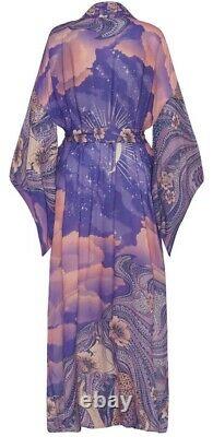 Ltd Ed Exclusive Spell Designs Gypsy Boho Mystic Luna Maxi Kimono Robe S/m Bnwt