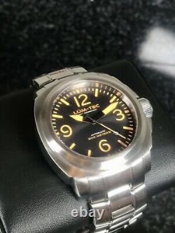 Lum-Tec M68 Automatic 44mm Sunburst Dial Limited Edition 175 Pieces 300m Diver