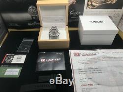 Lum-Tec M68 Automatic 44mm Sunburst Dial Limited Edition 175 Pieces Bracelet