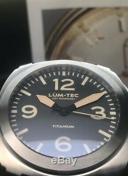 Lum-Tec M75 Titanium Limited Edition Swiss ETA 2824 Automatic 44mm 85 Pieces