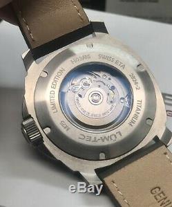 Lum-Tec M75 Titanium Limited Edition Swiss ETA 2824 Automatic 44mm 85 Pieces